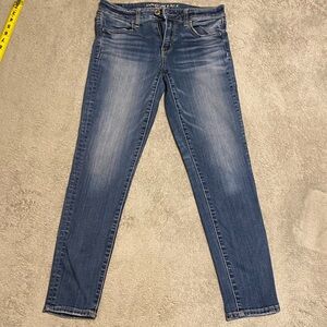 American Eagle Outfitters Women's Blue Jeggings